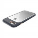 STILMIND Monokini Case - удароустойчив хибриден кейс за iPhone SE (2022), iPhone SE (2020), iPhone 8, iPhone 7 (тъмносин-прозрачен) 3