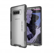Ghostek Cloak 3 Case  - хибриден удароустойчив кейс за Samsung Galaxy Note 8 (прозрачен-черен)