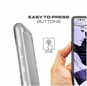 Ghostek Cloak 3 Case  - хибриден удароустойчив кейс за Samsung Galaxy Note 8 (прозрачен-черен) 6