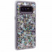 CaseMate Karat Case - дизайнерски кейс с истински перлени и сребърни нишки и висока защита за Samsung Galaxy Note 8 (сребрист) 1