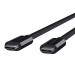 Belkin Thunderbolt 3 Cable - USB-C към USB-C кабел с Thunderbolt 3 и поддръжка на 5K (100 см) (черен) 2