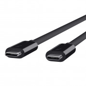 Belkin Thunderbolt 3 Cable - USB-C към USB-C кабел с Thunderbolt 3 и поддръжка на 5K (200 см) (черен) 2