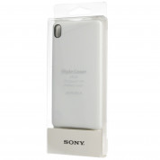 Sony Style Cover SBC26 - оригинален тънък полимерен кейс за Sony Xperia XA (бял) 2