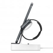 Belkin PowerHouse Charge Dock - сертифицирана докинг станция за зареждане на iPhone и Apple Watch (бял) 4