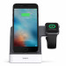 Belkin PowerHouse Charge Dock - сертифицирана докинг станция за зареждане на iPhone и Apple Watch (бял) 2