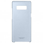 Samsung Clear Cover Case EF-QN950CNEGWW - оригинален кейс за Samsung Galaxy Note 8 (прозрачен-син)  4