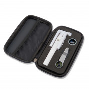4smarts Set Box HOLIDAY - комплект селфи стик и качествени лещи Fish Eye, Wide Angle и Macro за смартфони и таблети (бял)