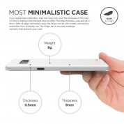 Elago Origin Case - тънък полипропиленов кейс (0.3 mm) за Samsung Galaxy Note 8 (бял) 3