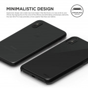 Elago S8 Slim Fit 2 Case - качествен поликарбонатов кейс за iPhone XS, iPhone X (черен-лъскав) 2