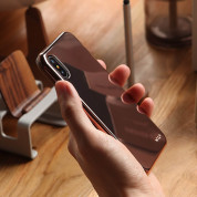 Elago S8 Slim Fit 2 Case - качествен поликарбонатов кейс за iPhone XS, iPhone X (розово злато) 3