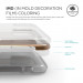Elago S8 Slim Fit 2 Case - качествен поликарбонатов кейс за iPhone XS, iPhone X (розово злато) 6