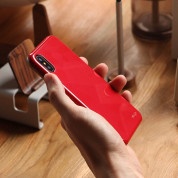 Elago S8 Slim Fit 2 Case - качествен поликарбонатов кейс за iPhone XS, iPhone X (червен) 3