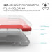 Elago S8 Slim Fit 2 Case - качествен поликарбонатов кейс за iPhone XS, iPhone X (червен) 5
