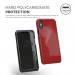 Elago S8 Slim Fit 2 Case - качествен поликарбонатов кейс за iPhone XS, iPhone X (червен) 3