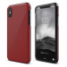Elago S8 Slim Fit 2 Case - качествен поликарбонатов кейс за iPhone XS, iPhone X (червен) 1