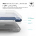 Elago S8 Slim Fit 2 Case - качествен поликарбонатов кейс за iPhone XS, iPhone X (тъмносин) 2