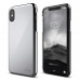 Elago S8 Slim Fit 2 Case - качествен поликарбонатов кейс за iPhone XS, iPhone X (сребрист) 1