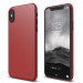 Elago Origin Case - тънък полипропиленов кейс (0.3 mm) за iPhone XS, iPhone X (червен) 1