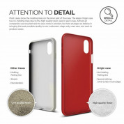 Elago Origin Case - тънък полипропиленов кейс (0.3 mm) за iPhone XS, iPhone X (червен) 4