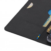 Krusell Malmo 4 Card FolioCase - кожен калъф, тип портфейл и поставка за Samsung Galaxy Note 8 (черен) 3