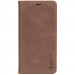 Krusell Sunne Folio Case - кожен калъф (ествествена кожа) тип портфейл за iPhone XS, iPhone X (кафяв) 3