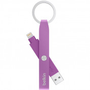 Belkin Mixit Lightning to USB Keychain (Matte Metallic Purple)