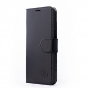 JT Berlin LeatherBook Kreuzberg Case - хоризонтален кожен (естествена кожа) калъф тип портфейл за Samsung Galaxy Note 8 (черен) 3