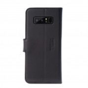 JT Berlin LeatherBook Kreuzberg Case - хоризонтален кожен (естествена кожа) калъф тип портфейл за Samsung Galaxy Note 8 (черен) 2