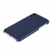 Incipio Feather Case - тънък поликарбонатов кейс за iPhone XS, iPhone X (тъмносин) 5