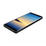Incipio NGP Pure Case - удароустойчив силиконов (TPU) калъф за Samsung Galaxy Note 8 (черен-прозрачен) 2