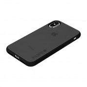 Incipio Octane Case - удароустойчив хибриден кейс за iPhone XS, iPhone X (черен) 1