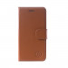 JT Berlin LeatherBook Kreuzberg Case - хоризонтален кожен (естествена кожа) калъф тип портфейл за iPhone XS, iPhone X (кафяв) 1