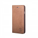 JT Berlin LeatherBook Tegel Case - хоризонтален кожен (естествена кожа) калъф тип портфейл за iPhone XS, iPhone X (кафяв) 4