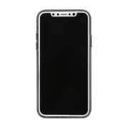 Skech Crystal Matrix Case - удароустойчив хибриден кейс за iPhone XS, iPhone X (сив) 2