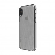 Skech Crystal Matrix Case - удароустойчив хибриден кейс за iPhone XS, iPhone X (сив) 1