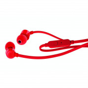 JBL T110 in-ear headphones - слушалки с микрофон за мобилни устройства (червен) 1