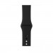 Apple Watch Series 3, 38mm Space Gray Aluminum Case with Black Sport Band - умен часовник от Apple 3