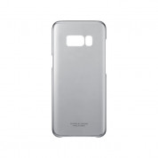 Samsung Clear Cover Case EF-QN950CBEGWW - оригинален кейс за Samsung Galaxy Note 8 (черен-прозрачен)  3