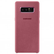 Samsung Alcantara Cover EF-XN950AP - оригинален кейс от алкантара за Samsung Galaxy Note 8 (розов)