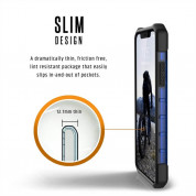 Urban Armor Gear Plasma - удароустойчив хибриден кейс за iPhone XS, iPhone X (син-прозрачен) 4