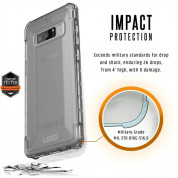 Urban Armor Gear Plyo Case - удароустойчив хибриден кейс за Samsung Galaxy Note 8 (прозрачен) 2