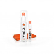 Whoosh DUO+ 100ml. Desk bottle and 8ml. Pocket bottle with cloth 1