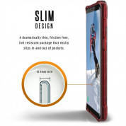 Urban Armor Gear Plyo Case - удароустойчив хибриден кейс за Samsung Galaxy Note 8 (червен) 8