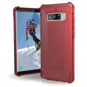 Urban Armor Gear Plyo Case - удароустойчив хибриден кейс за Samsung Galaxy Note 8 (червен)