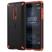 Nokia Rugged Impact Case CC-502 for Nokia 5 (black-orange) 2