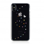 Bling My Thing Papillon Cotton Candy Swarovski case for iPhone XS, iPhone X (clear)