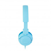 JBL JR300 Kids Оn-Ear Headphones - слушалки подходящи за деца за мобилни устройства (светлосин) 3