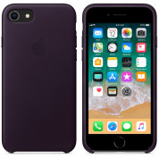 Apple iPhone Leather Case for iPhone 8, iPhone 7 (dark aubergine) 3