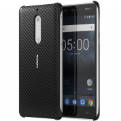 Nokia Carbon Fibre Design Case CC-803 for Nokia 5 (black)