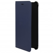 Nokia Leather Flip Cover CP-801 - оригинален кожен калъф с отделение за кр. карта за Nokia 8 (син)